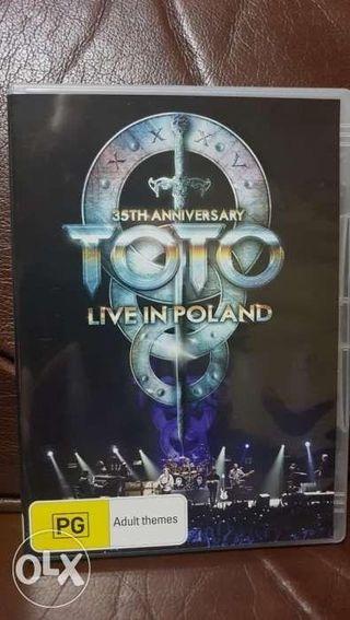 TOTO Concert DVD Live in Poland 35th Anniversary Tour Sealed