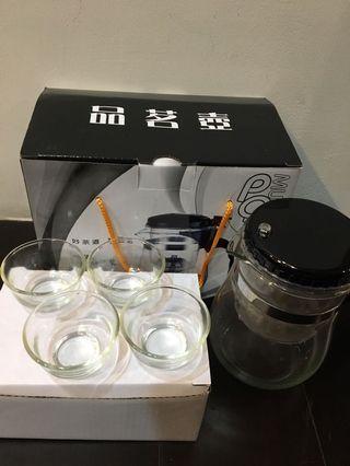 品茗壺+茶杯 泡茶壺 teapot