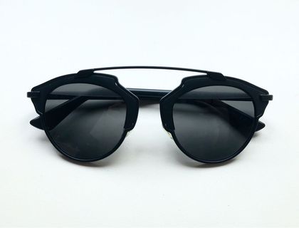 Dior sunglasses so real black best sale