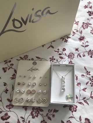 Lovisa Earrings & Necklace