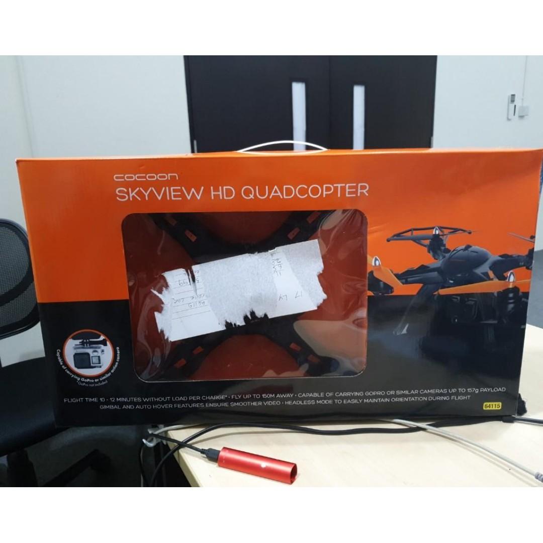 2489a Cocoon Skyview HD Quadcopter Capable of carrying Gopro Drone