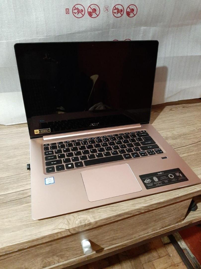 Acer Swift 3 Sakura Pink Sf314 52 Fast Deal Avail Electronics Computers Laptops On Carousell