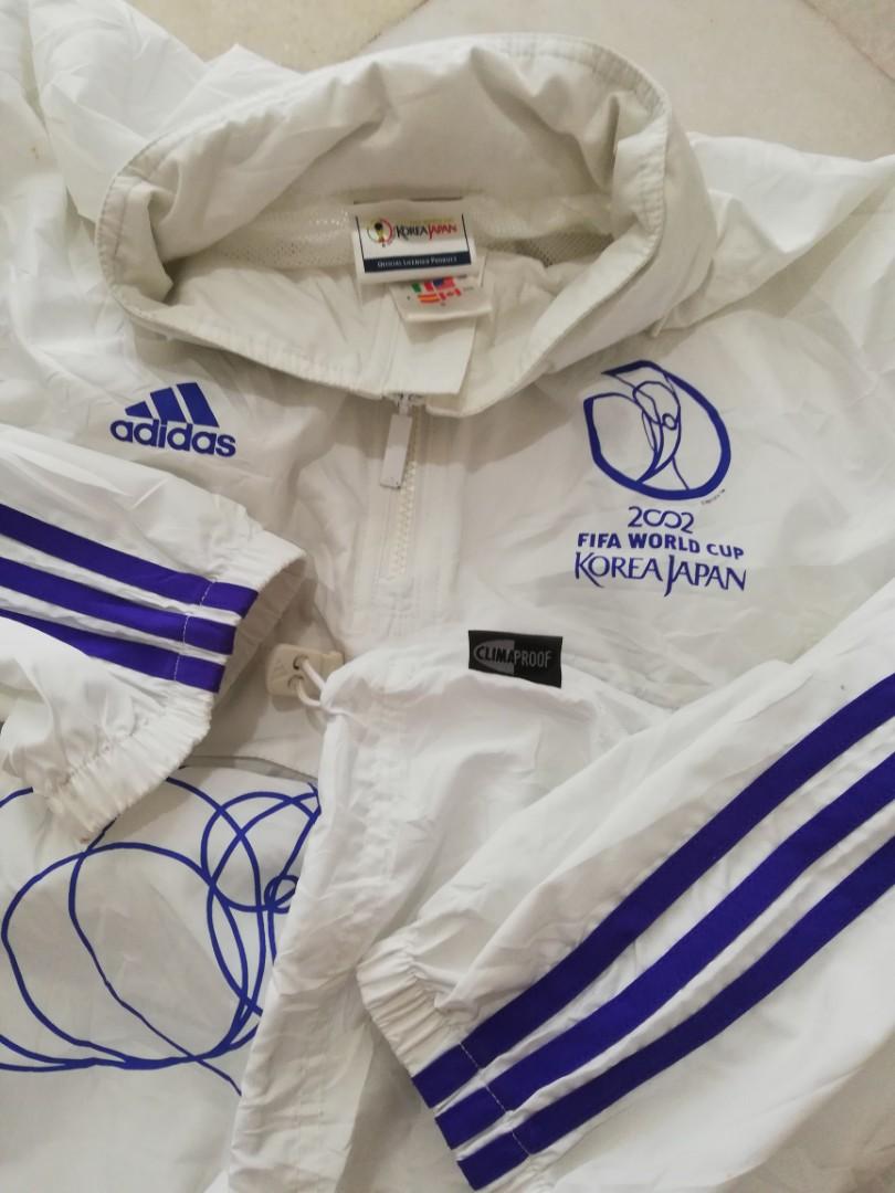 Adidas X 2002 FIFA WORLD CUP KOREA JAPAN Windbreaker jacket