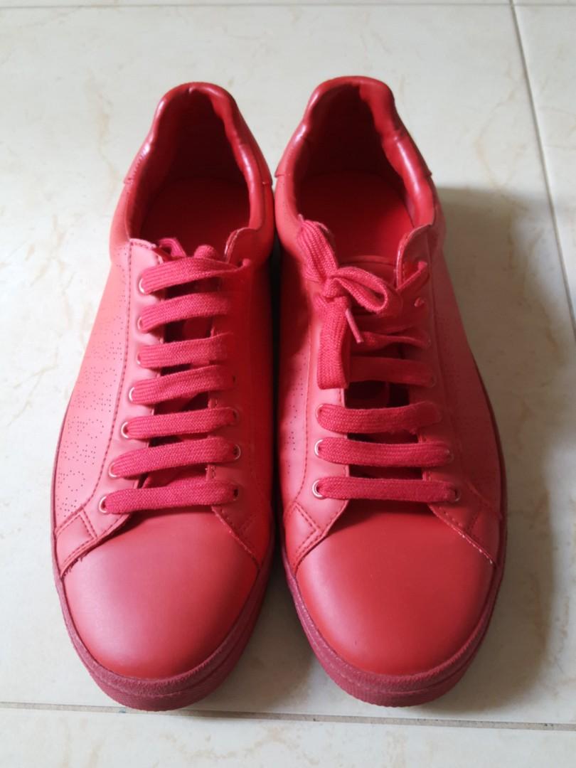 Almost New Red ZARA Men Shoes, Men's 