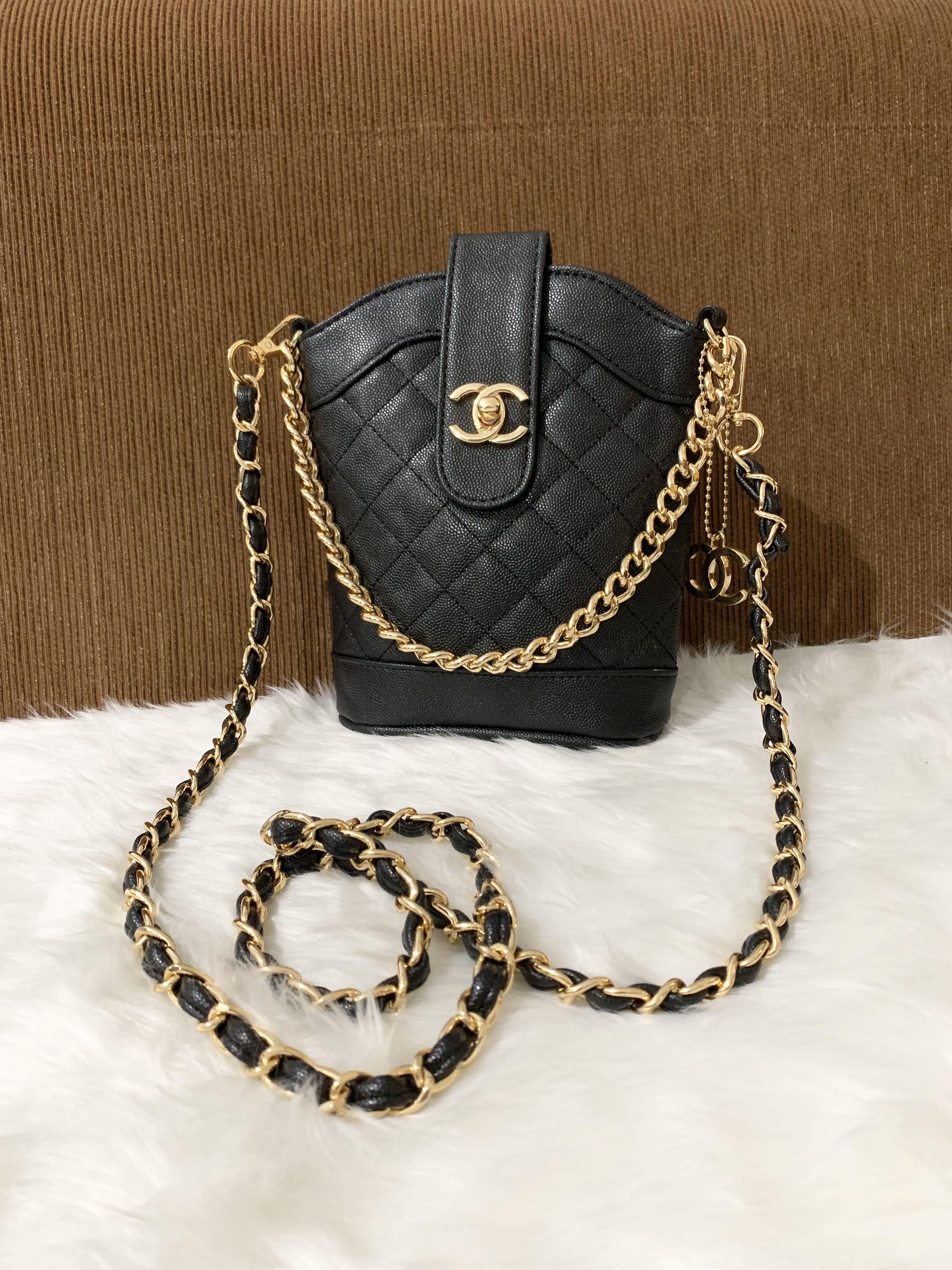 Authentic Chanel VIP gift cone bucket bag with 2 straps, Women's Fashion,  Bags & Wallets, Cross-body Bags on Carousell