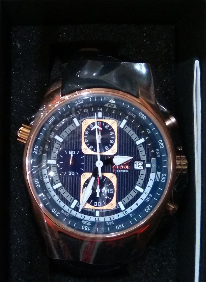 Aviator Pilot Chronograph Watch Men s Fashion Watches