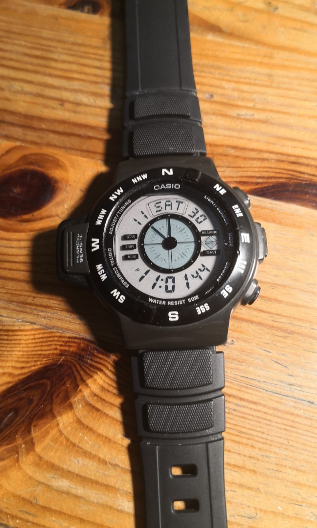 Casio kiblat watch top
