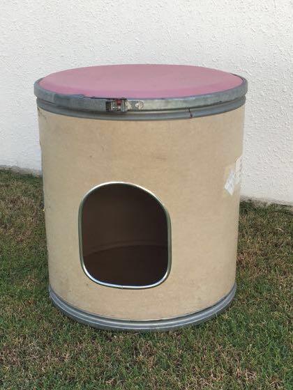 plastic dog cave