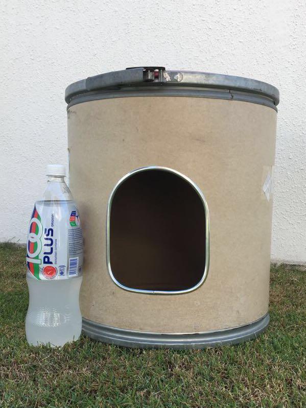 plastic dog cave
