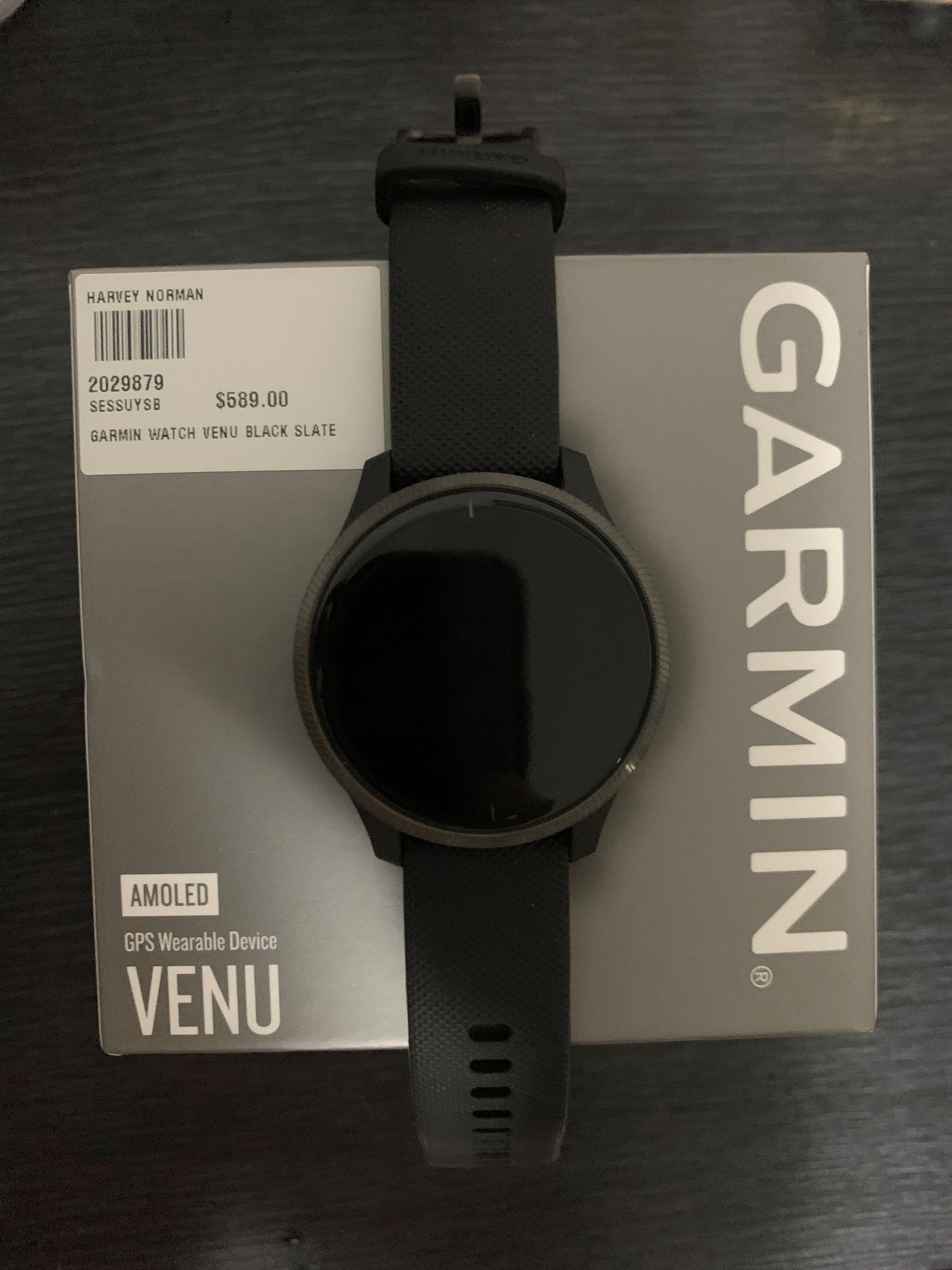 Garmin Venu Black 2yrs warranty Mobile Phones Gadgets