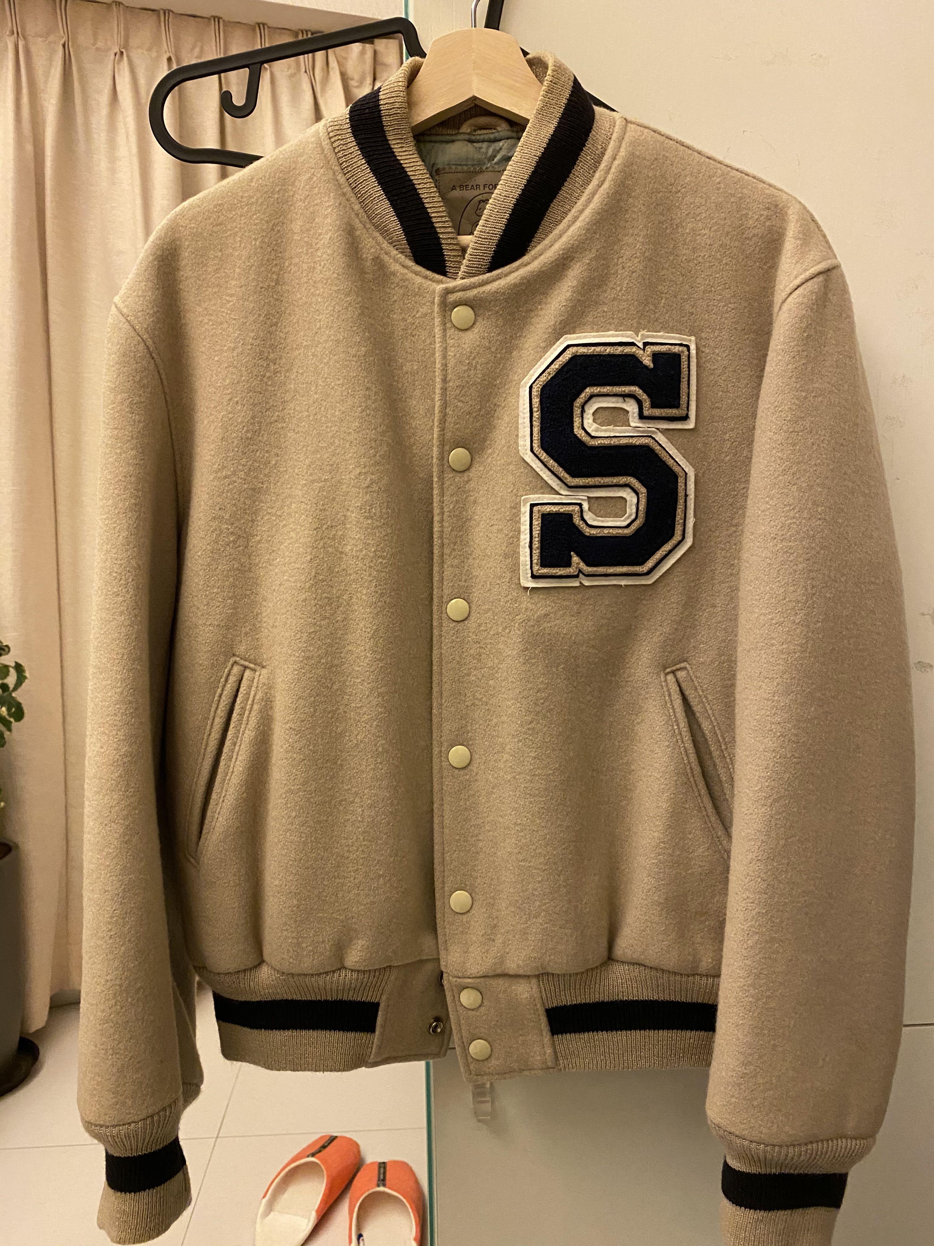Golden Bear Size L varsity baseball jacket