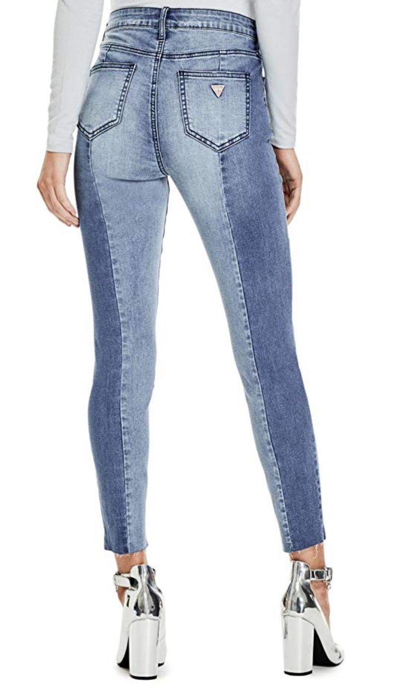 Guess Maisie Two Tone Jeans Women s Fashion Clothes on Carousell