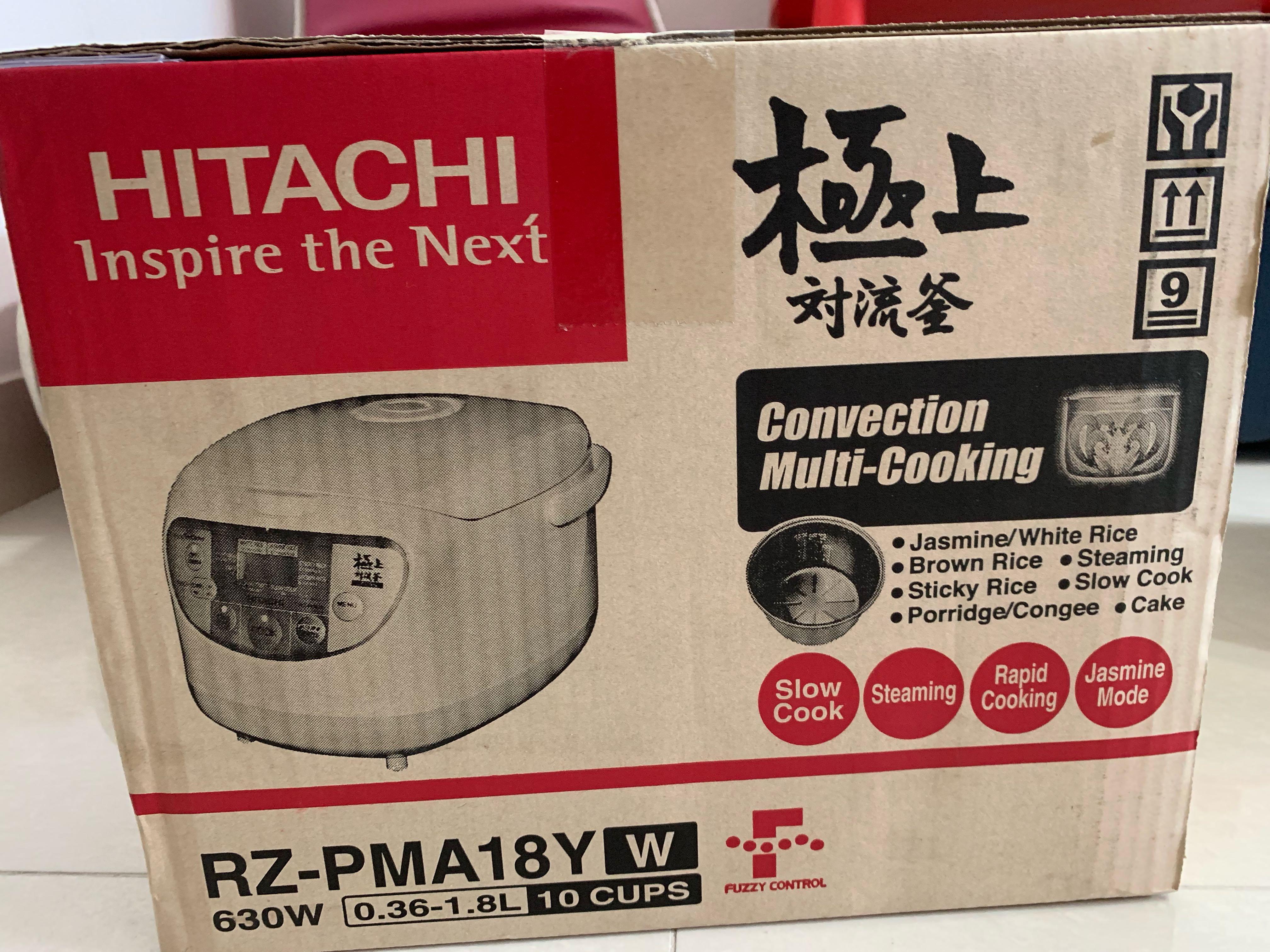 Hitachi Rice Cooker RZPMA18Y, Home Appliances, Kitchenware on Carousell
