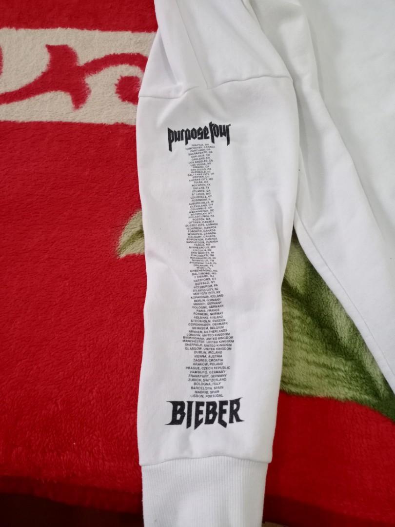 Purpose the world tour 2017 hoodie Clearance