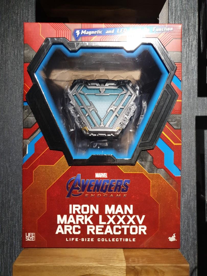 Hot Toys Avengers: Endgame Iron Man Mk 85 Arc Reactor Life Size Collectible  Magnetic And Led Light Up Function Misb, Hobbies & Toys, Toys & Games On  Carousell