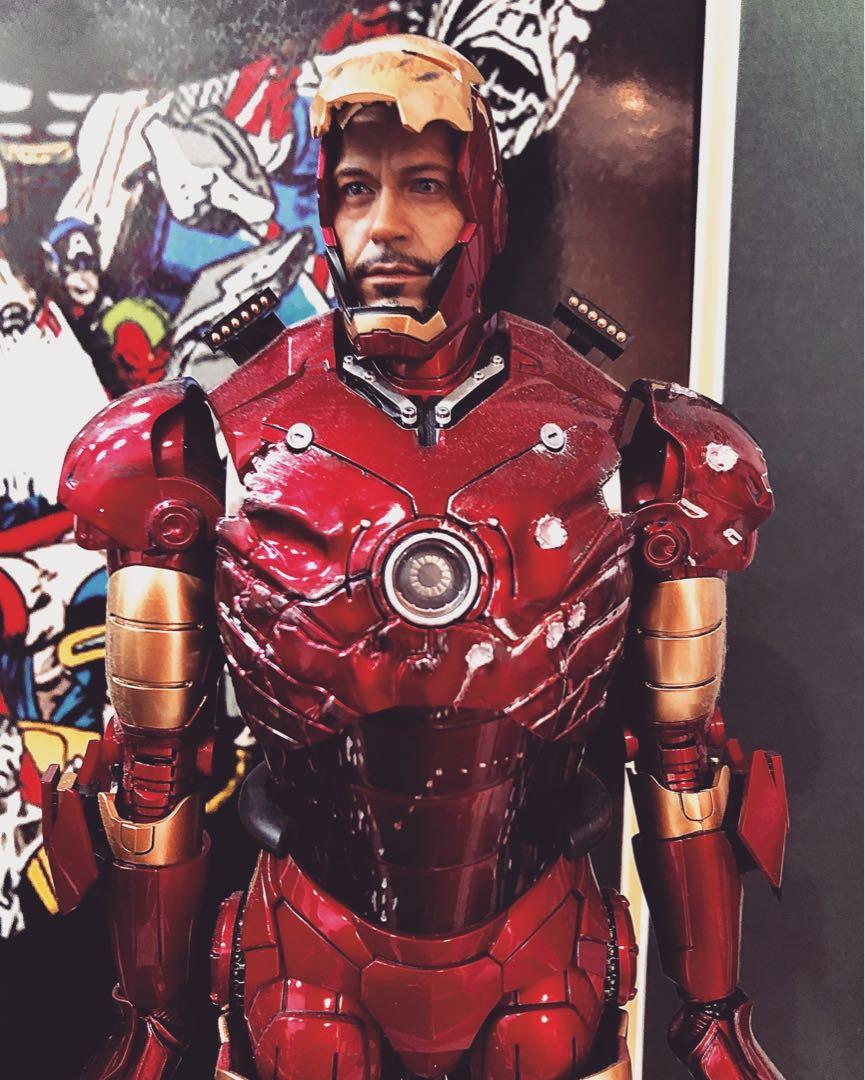 hot toys iron man mk3 diecast
