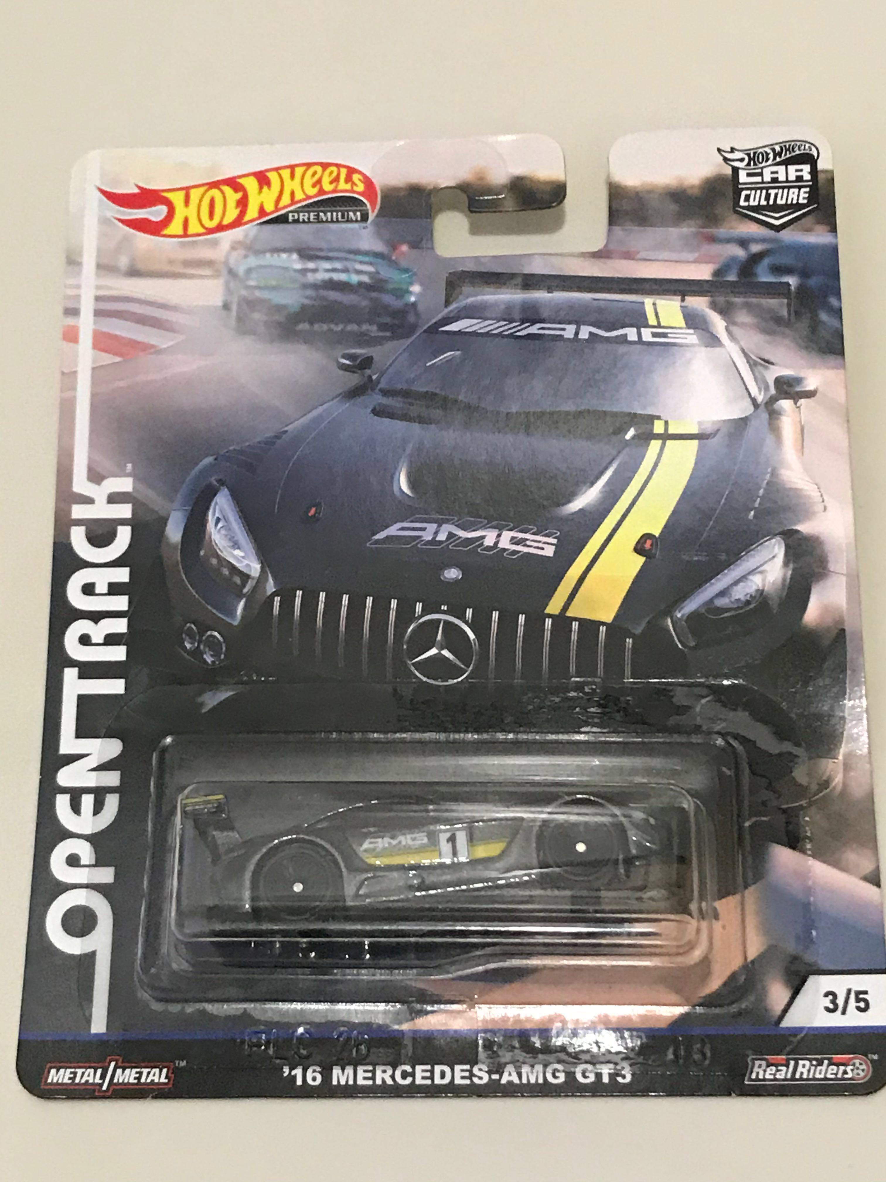 Hot Wheels Premium Car Culture Open Track '16 Mercedes-AMG GT3