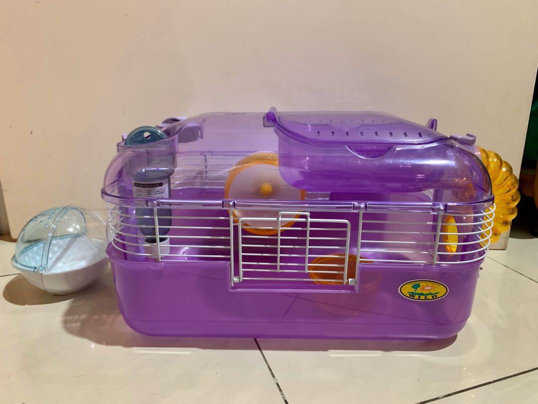 Kandang Hamster BESAR PLUS AKSESORIS