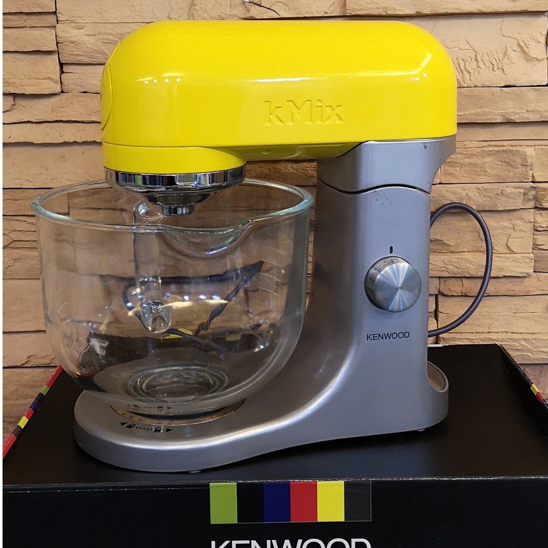 Kenwood Summer Yellow kMix Mixer/Whisking Machine, TV & Home Appliances