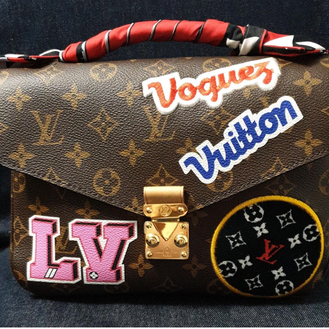 Add this Louis Vuitton Pochette Metis to your closet! She is in