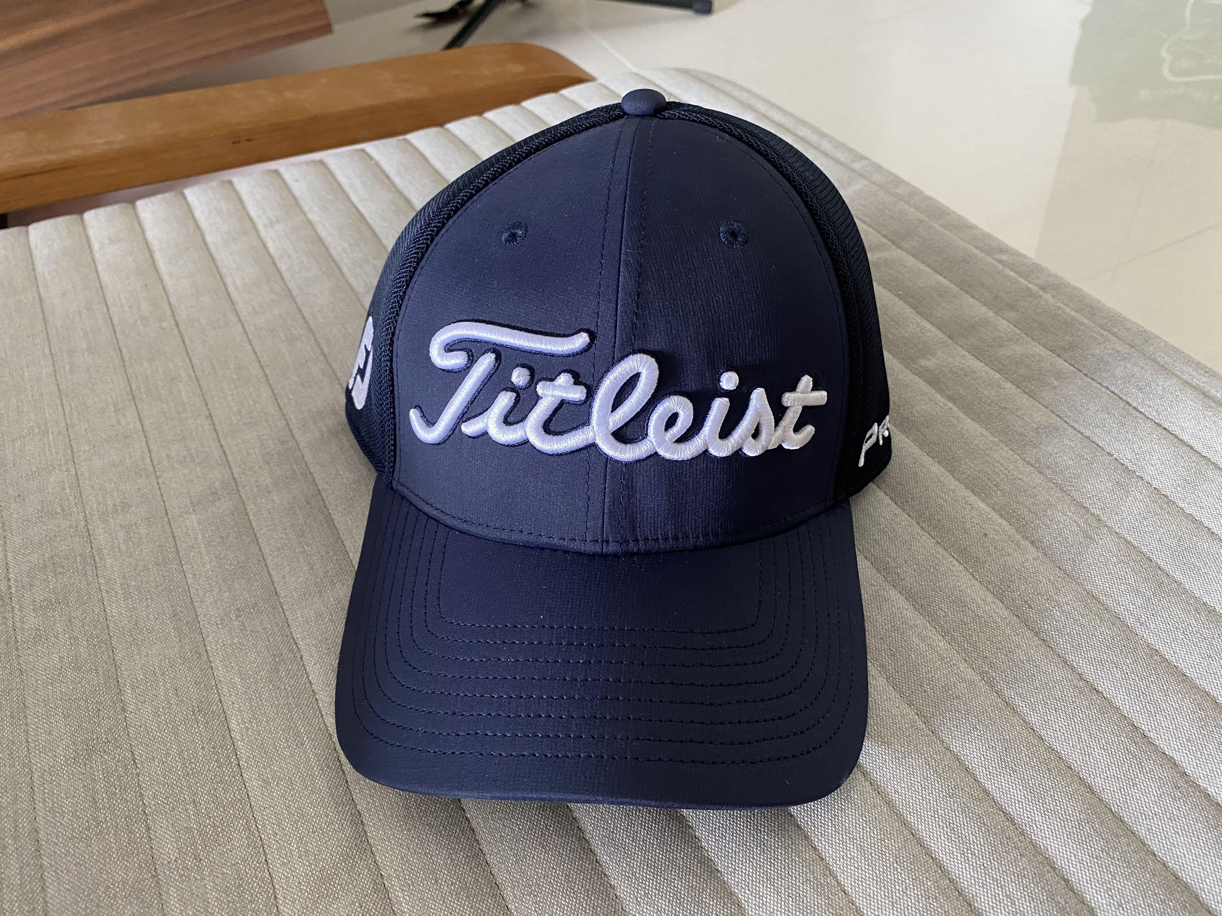 titleist tour sports mesh golf cap