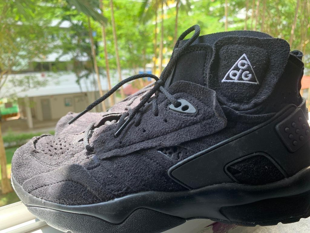 NIKE ACG X COMME DES GARCONS HOMME PLUS MOWABB BLACK Luxury Sneakers Footwear on Carousell