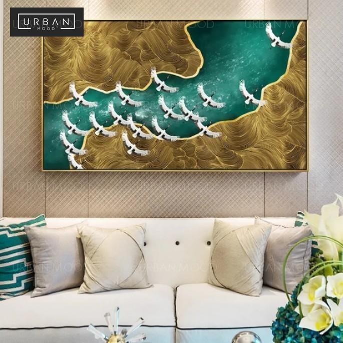 Paradise Migrating Birds Large Wall Art Deco Furniture Home Decor Others On Carousell