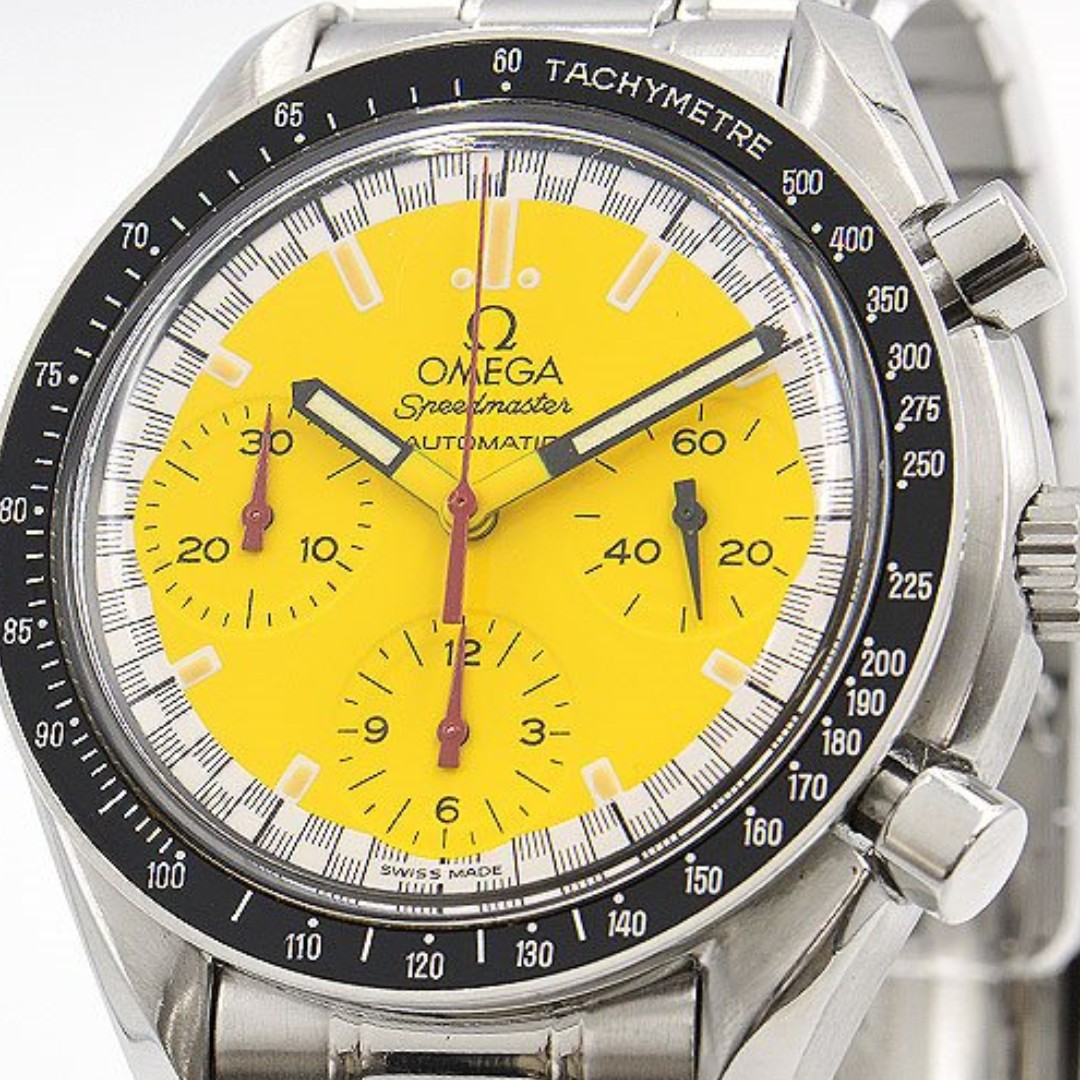 Rare F1 Omega Speedmaster Reduced Michael Schumacher Ref. 3810.12 ...