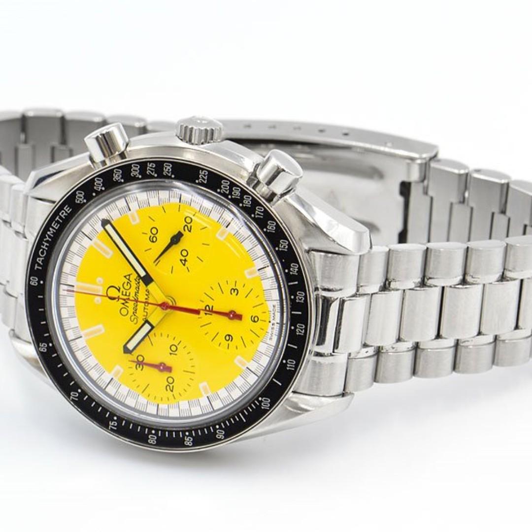 Rare F1 Omega Speedmaster Reduced Michael Schumacher Ref. 3810.12 ...