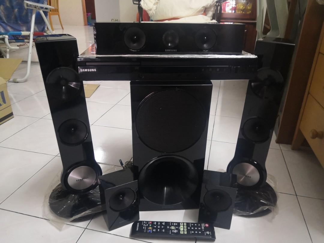 Samsung 5.1 Ch, 1000W, Home Theater System (Model HTF453HK), Audio