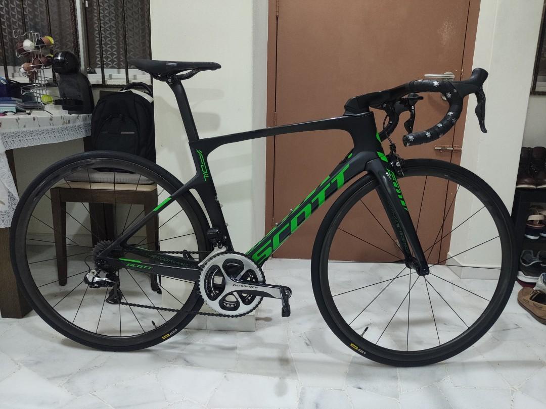 Scott foil hotsell team issue 2018