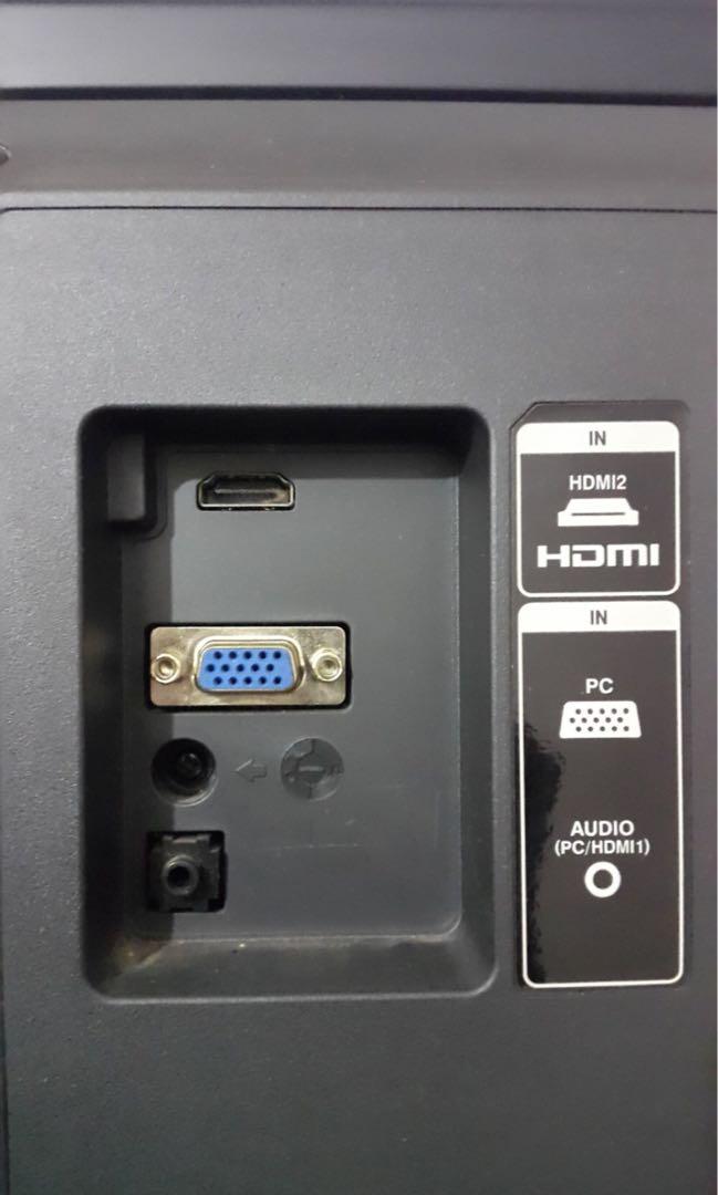 SHARP AQUOS 29 Inch (LC29LE440M) + Wall Mount + remote control and