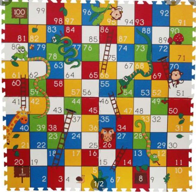 Snake And Ladder Mat, Babies & Kids, Baby Nursery & Kids Furniture ...