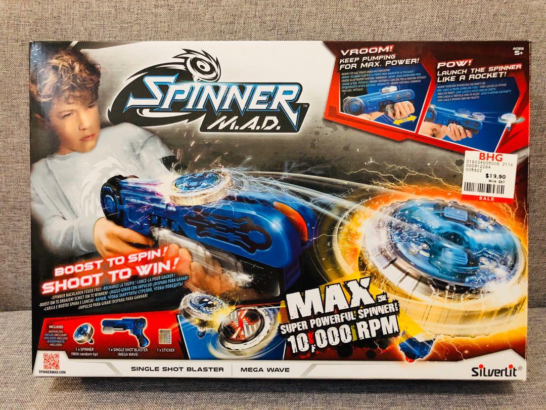 Single Blaster Spinner Mad by Silverlit