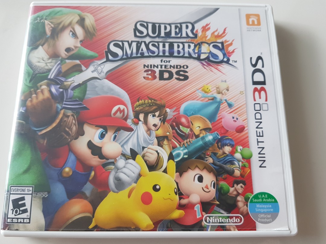 Super smash bros 3ds(all dlc char bought), Video Gaming, Video