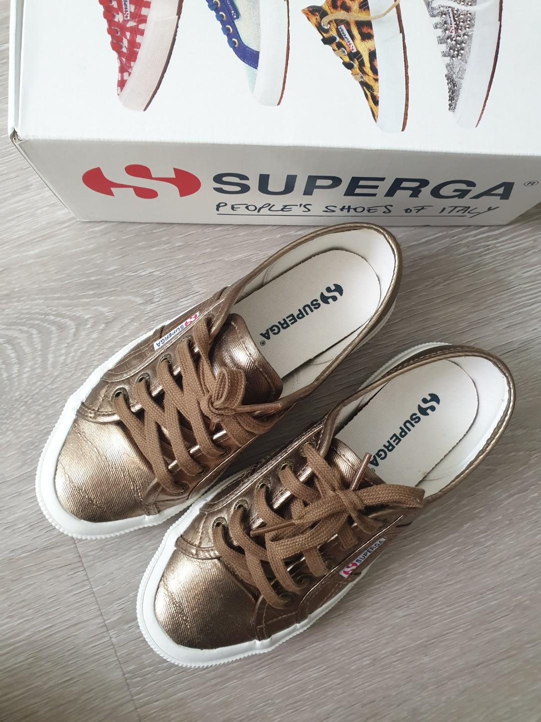 Superga top 2750 bronze