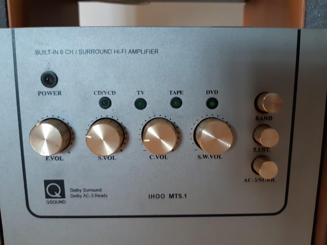 F&d cheap 5.1 amplifier