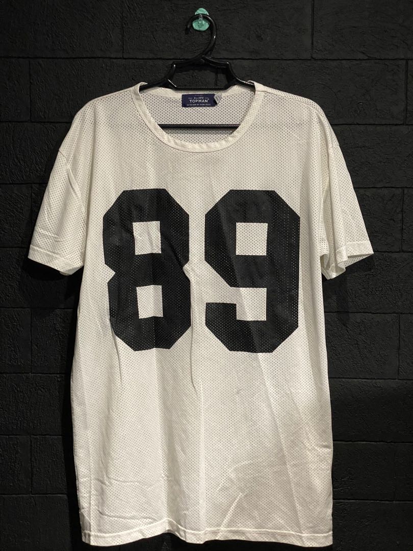 Topman Oversized Mesh Shirt Made In Mauritius Men S Fashion