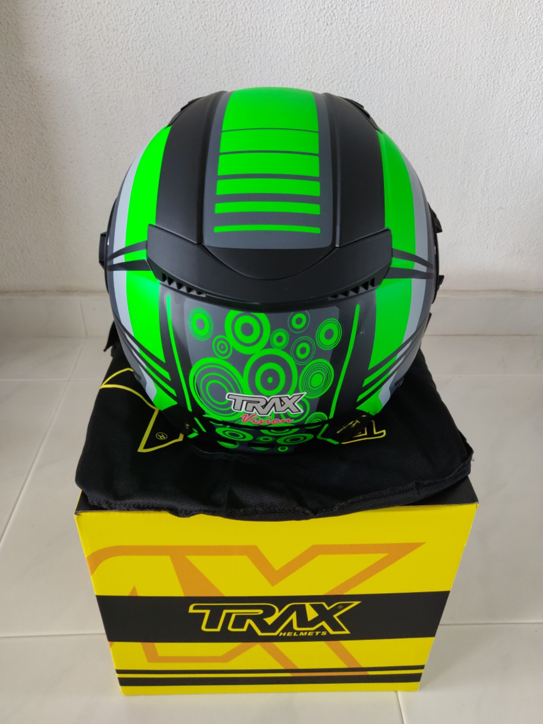 Trax helmet PSB approved, Motorcycles
