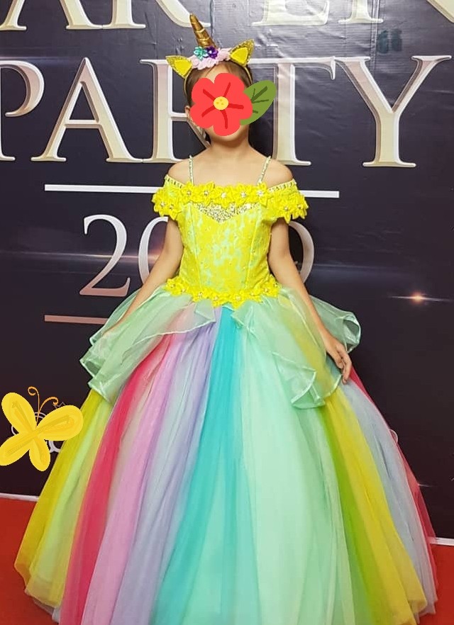 unicorn gown design