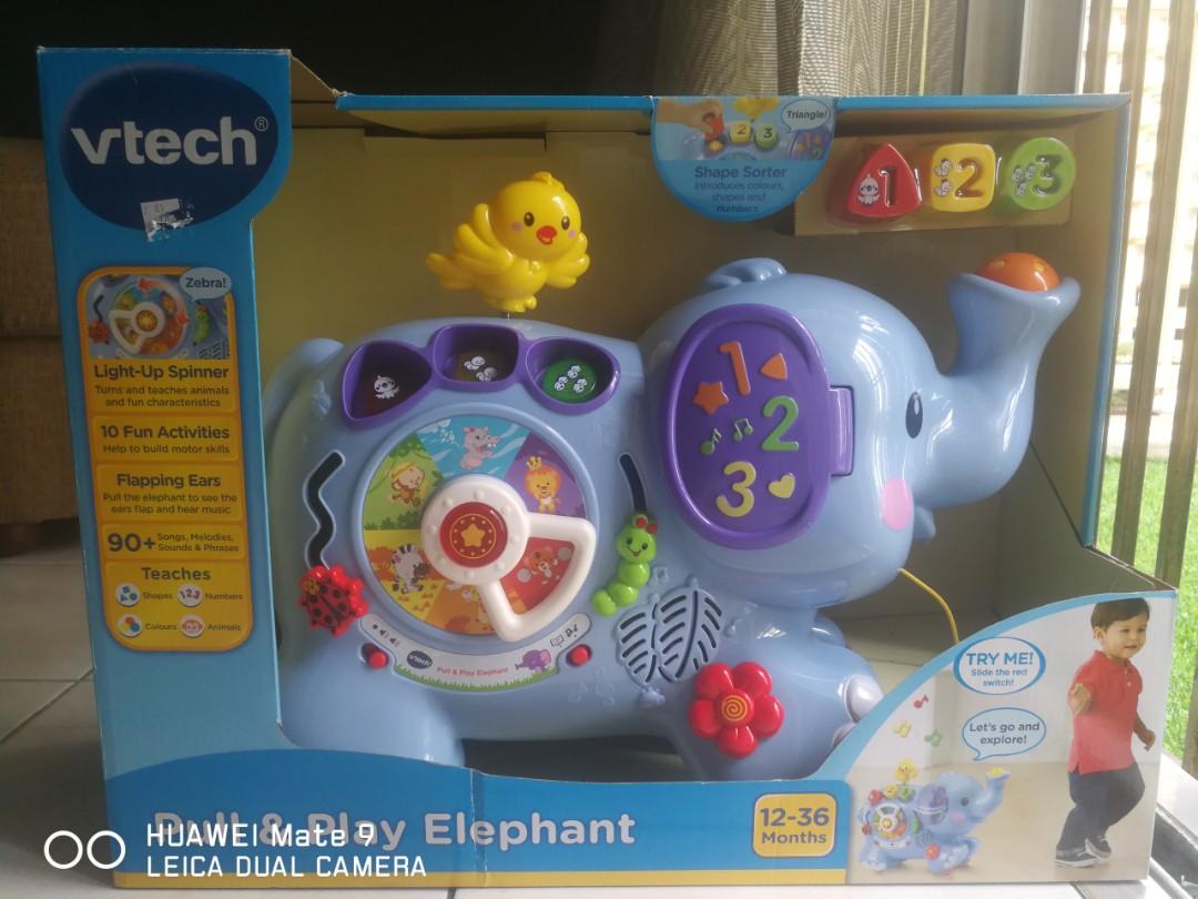 vtech pull & play elephant