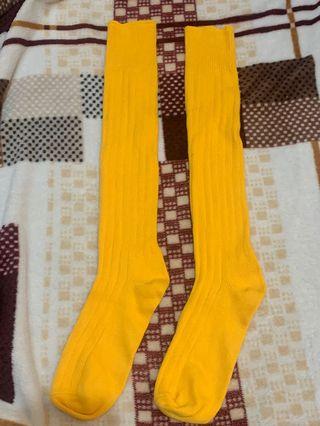 Dickies yellow knee high socks