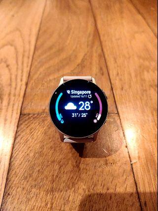 Samsung Galaxy Active 2 40mm watch in pink gold