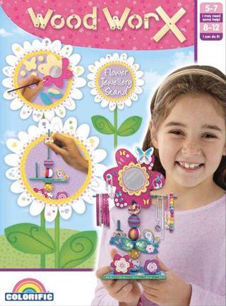 Wood Worx Flower Jewellery Stand Making