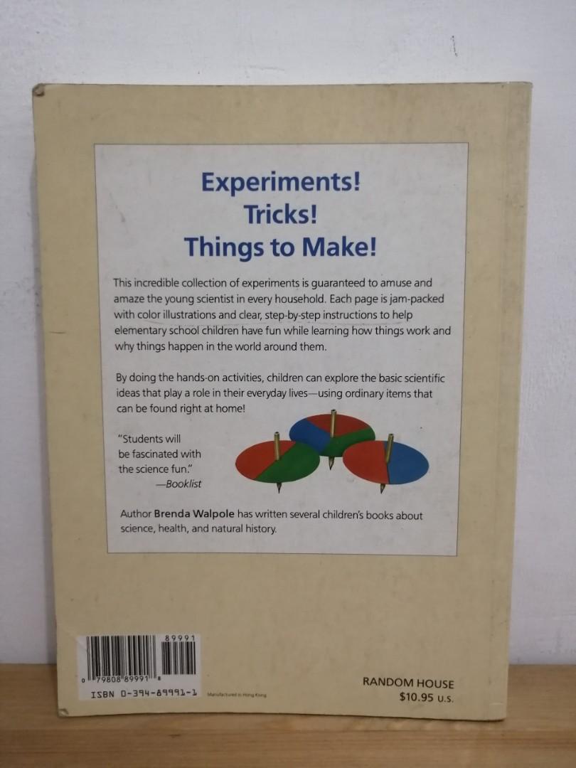 Download 175 Science Experiments Buku Alat Tulis Buku Anak Anak Di Carousell