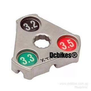 🆕! X-T Bicycle Nipple Spoke 3 Key Adjustment Tool #Dcbikes Wrench 3.2/3.3/3.5 Size