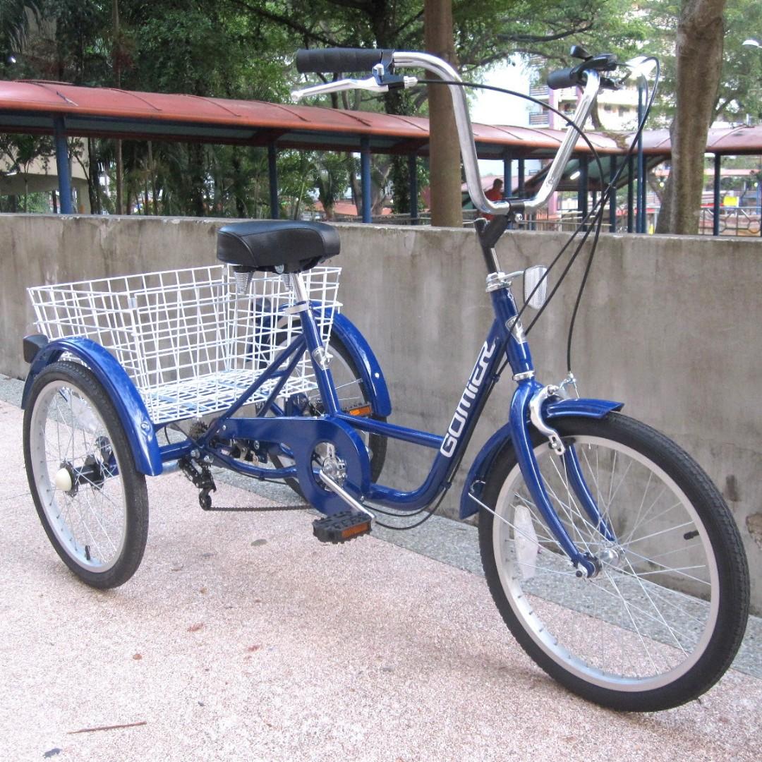 Adult Tricycle Gomier 5speed Trike, Sports Equipment, Bicycles & Parts