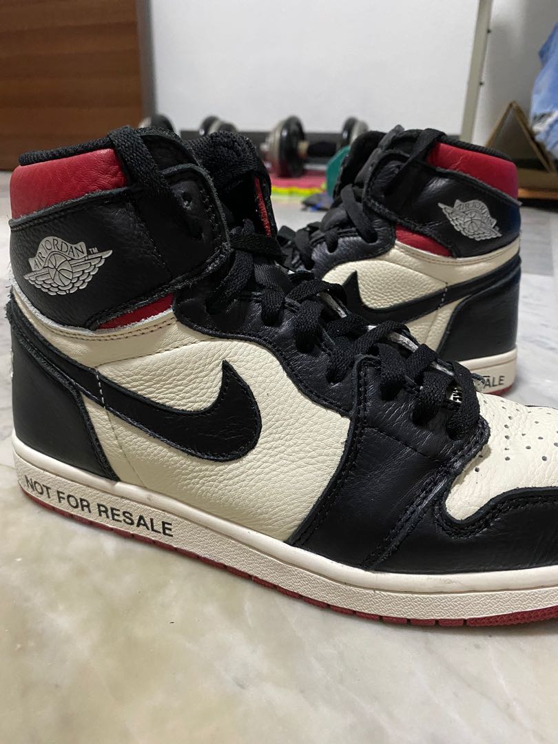 Air Jordan 1 “Not for resale”, Men's Fashion, Footwear, Sneakers on