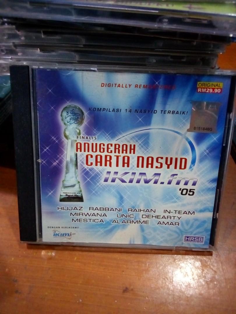 Anugerah Carta Nasyid Ikim Fm Music Media Cd S Dvd S Other Media On Carousell