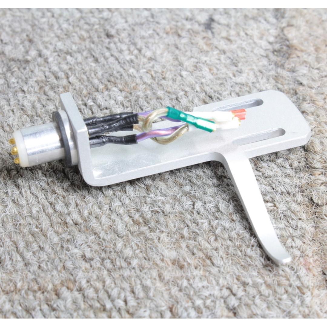 Ortofon silver headshell SH4 + lead wires for turntable tonearm